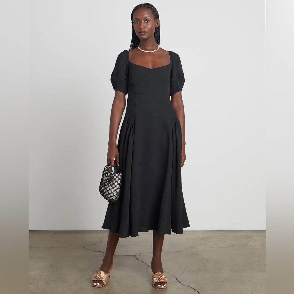 Black Midi Dress
